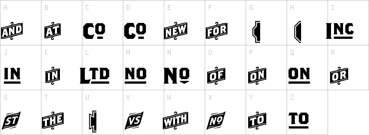 Uppercase characters