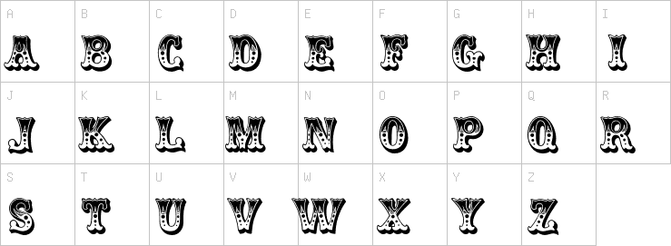 Uppercase characters