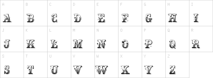Uppercase characters