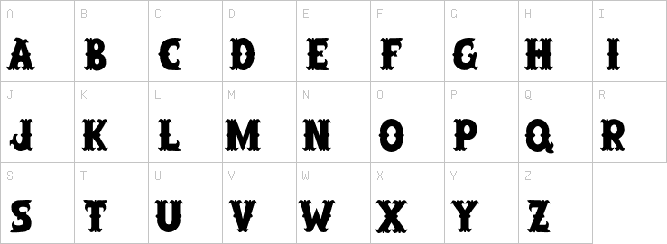 Uppercase characters
