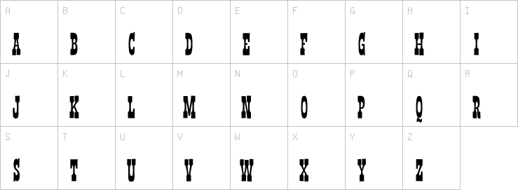 Uppercase characters