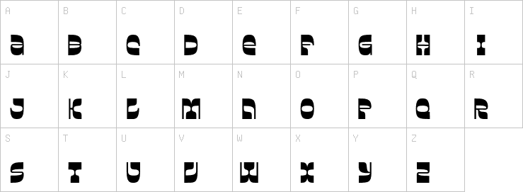 Uppercase characters