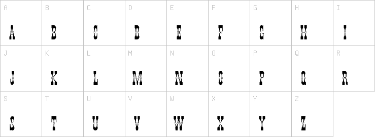 Uppercase characters