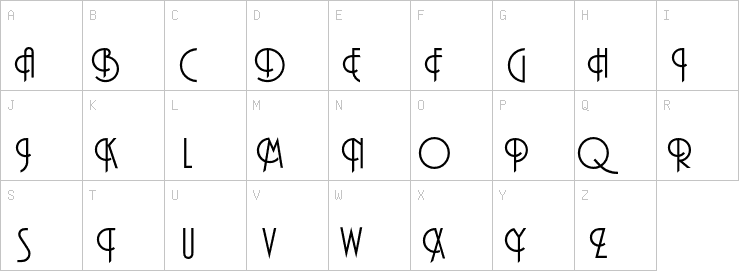 Uppercase characters