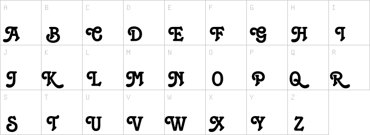 Uppercase characters