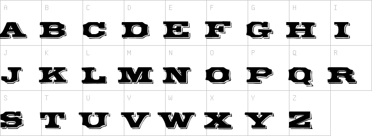 Uppercase characters