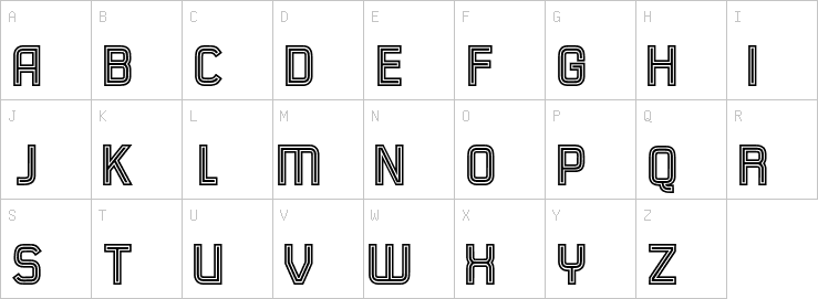 Uppercase characters