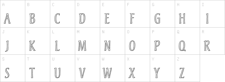 Uppercase characters