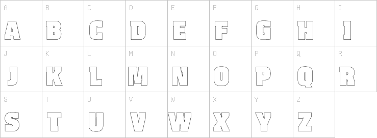 Uppercase characters