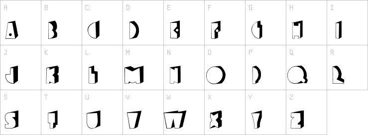 Uppercase characters