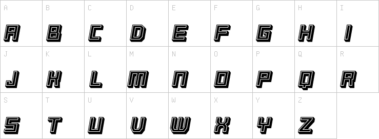 Uppercase characters