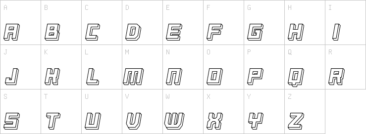 Uppercase characters
