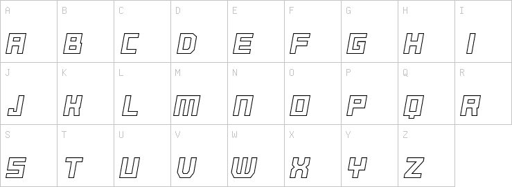 Uppercase characters