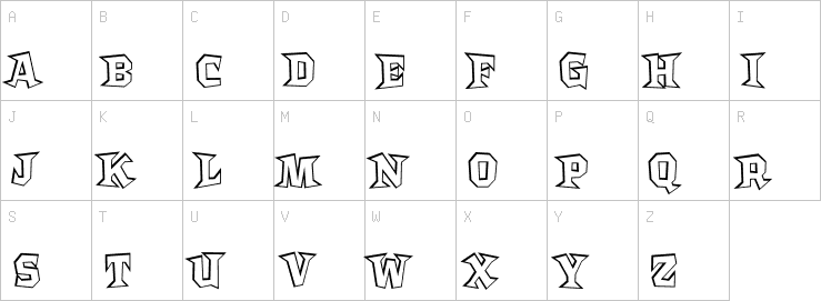 Uppercase characters