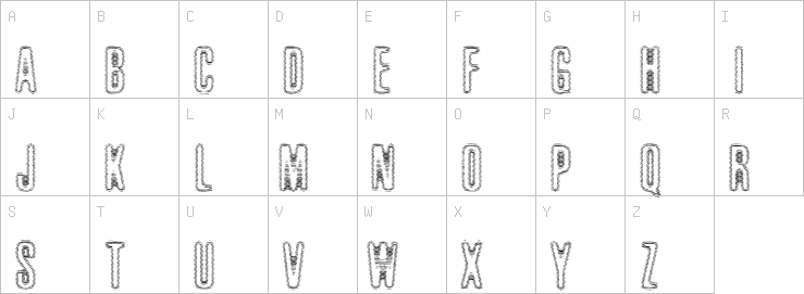 Uppercase characters
