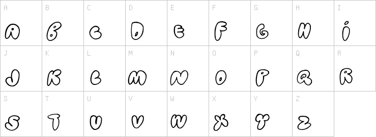 Uppercase characters