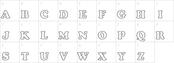 Uppercase characters