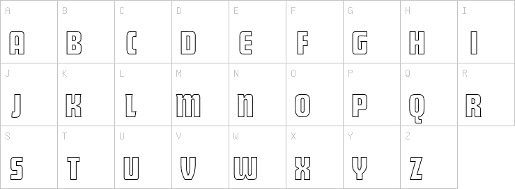Uppercase characters