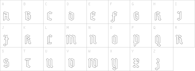 Uppercase characters