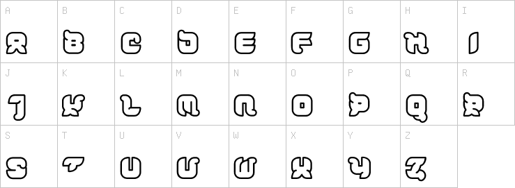 Uppercase characters