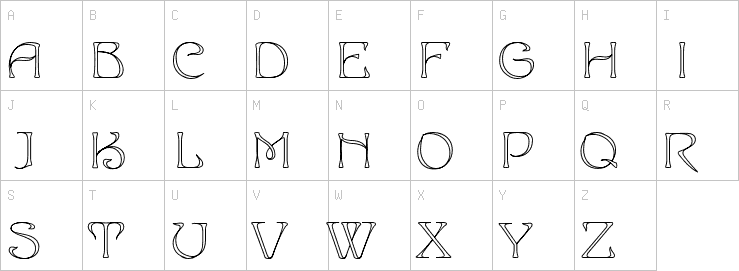 Uppercase characters