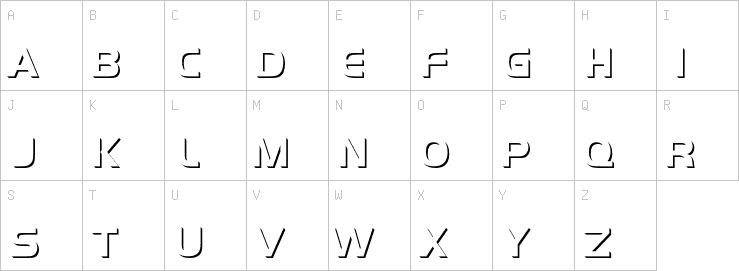 Uppercase characters