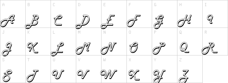 Uppercase characters