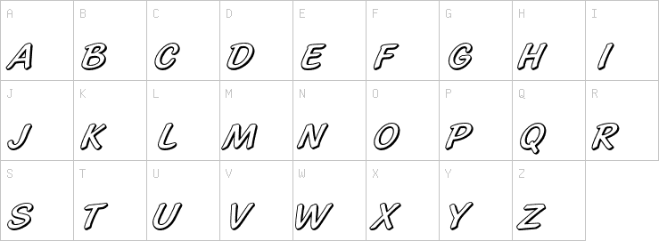 Uppercase characters