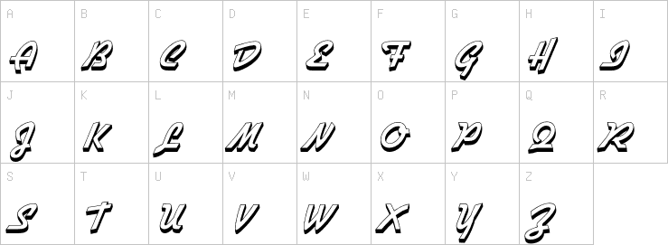 Uppercase characters