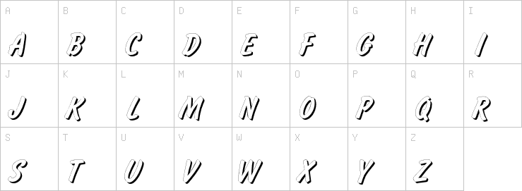 Uppercase characters