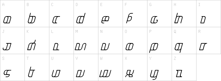 Uppercase characters