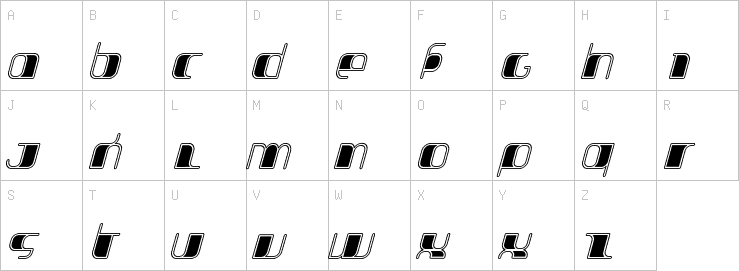 Uppercase characters