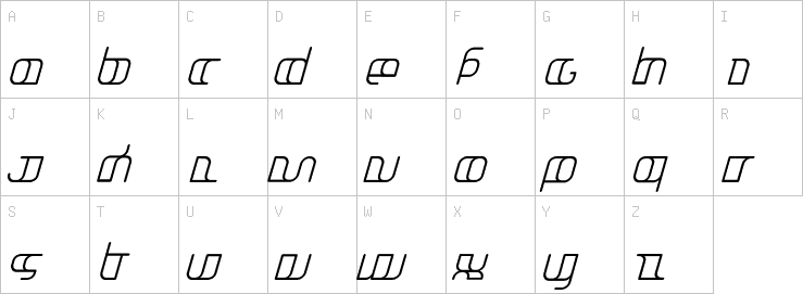 Uppercase characters