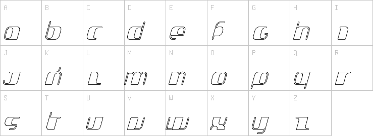 Uppercase characters