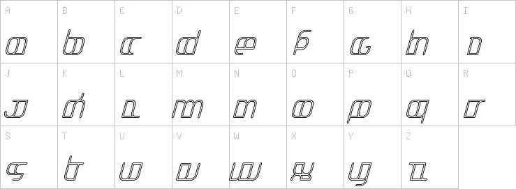 Uppercase characters