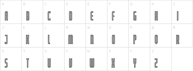 Uppercase characters