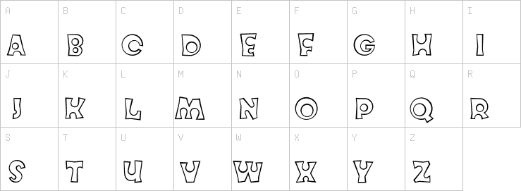 Uppercase characters