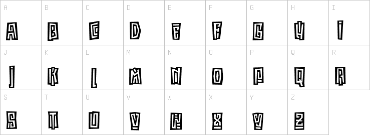 Uppercase characters