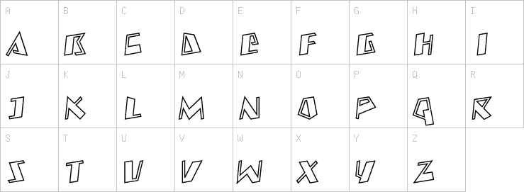 Uppercase characters