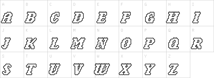 Uppercase characters
