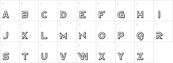 Uppercase characters