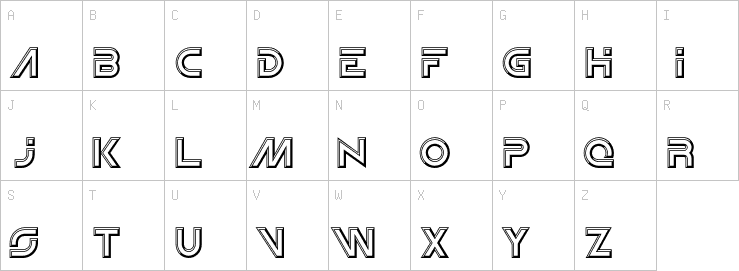 Uppercase characters