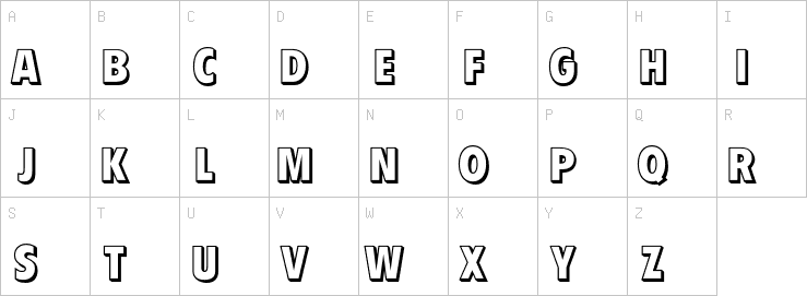 Uppercase characters