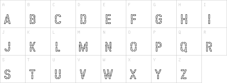 Uppercase characters