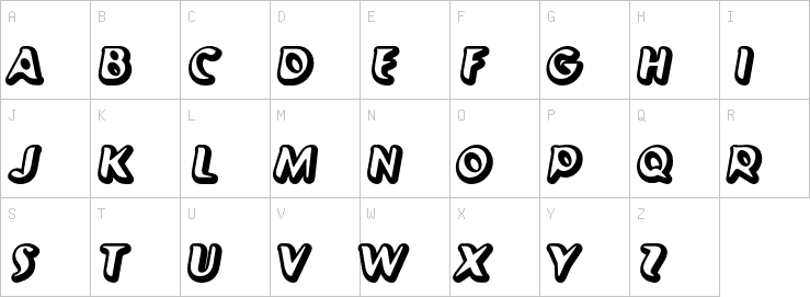 Uppercase characters
