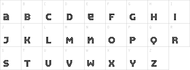 Uppercase characters