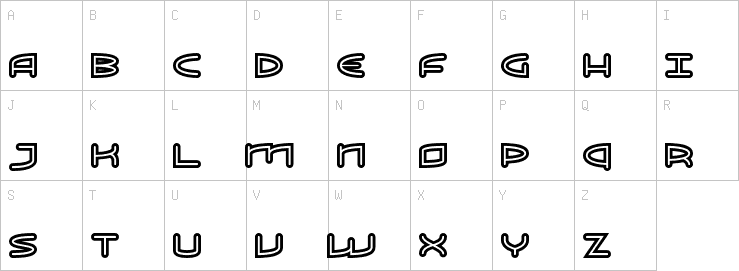 Uppercase characters