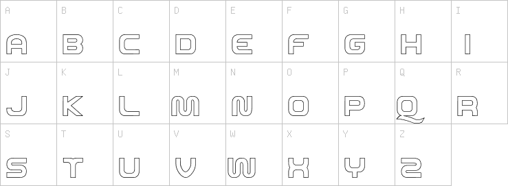 Uppercase characters