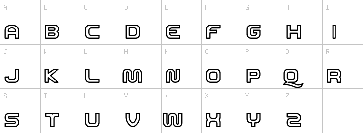 Uppercase characters