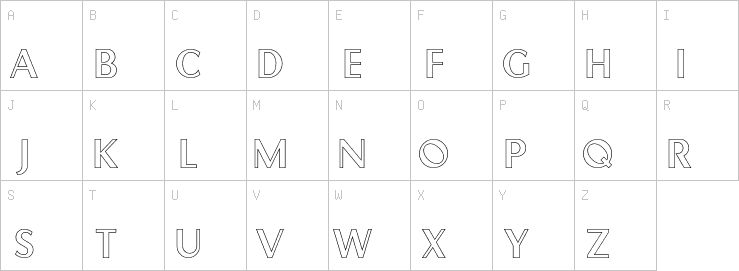 Uppercase characters